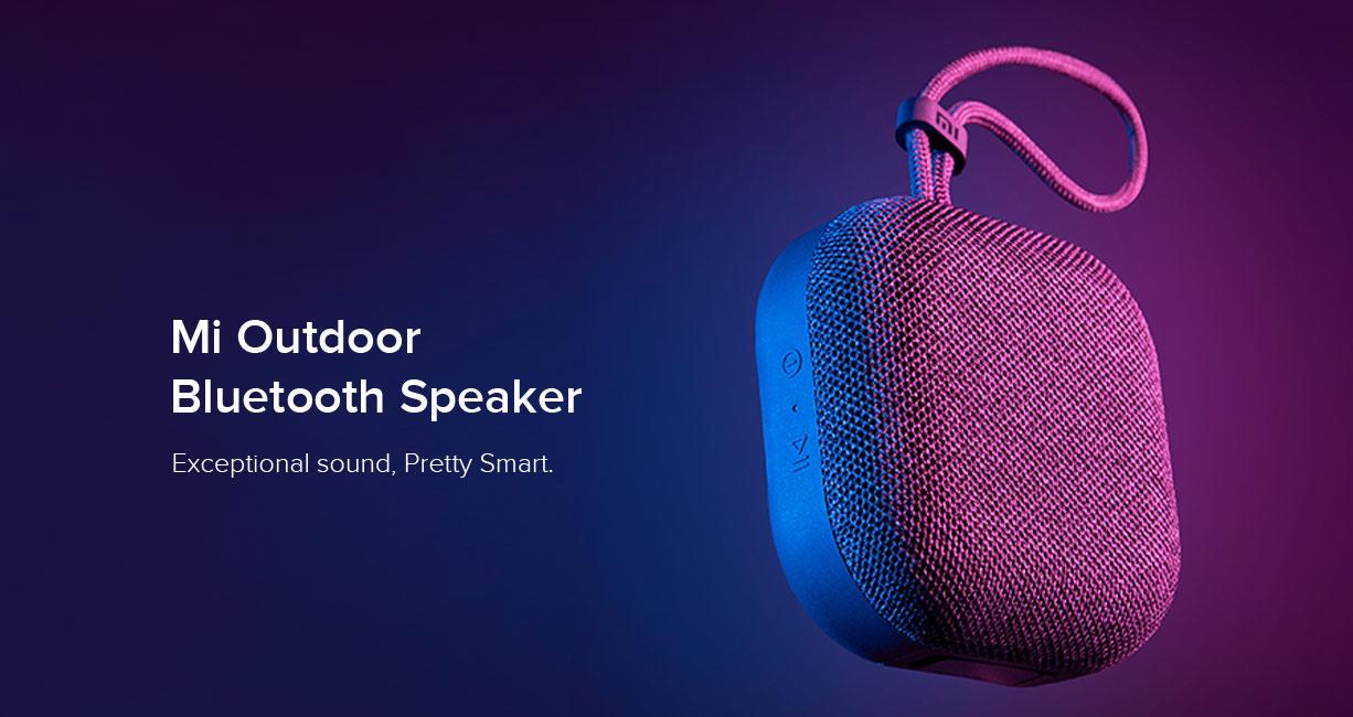 Mi Outdoor es el nuevo altavoz Bluetooth de Xiaomi con resistencia al agua y 20 horas de autonomía a un precio de $20